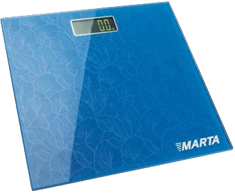 Напольные весы электронные Marta MT-1664 (Blue) - общий вид