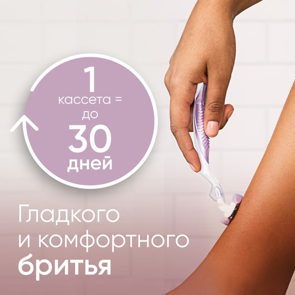Набор сменных кассет Gillette Venus Breeze (с гелем, 2шт)