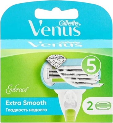 Набор сменных кассет Gillette Venus Embrace (2шт) - 