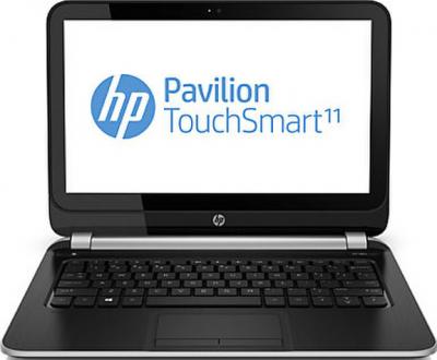 Ноутбук HP Pavilion TouchSmart 11-e010er (E7F86EA) - фронтальный вид