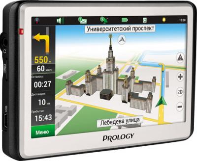 GPS навигатор Prology iMap-5500 (Black-White) - общий вид