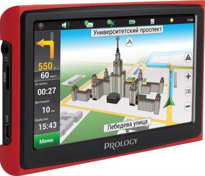 GPS навигатор Prology iMap-5500 (Black-Red) - общий вид