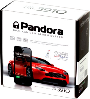 Автосигнализация Pandora DXL 3910 - коробка