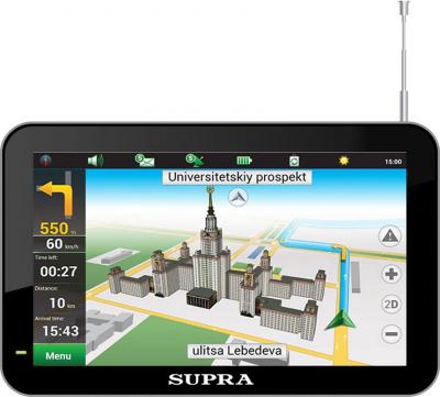 GPS навигатор Supra SNP-507DT - общий вид