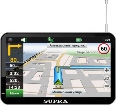 GPS навигатор Supra SNP-707DT - общий вид