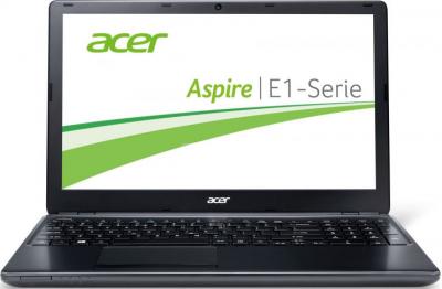 Ноутбук Acer Aspire E1-572G-34014G50Mnkk (NX.M8KEU.005) - фронтальный вид
