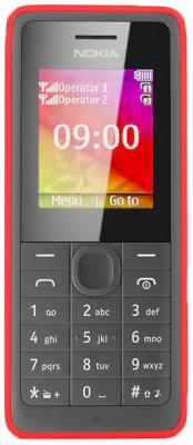 Мобильный телефон Nokia 107 Dual (Red) - общий вид