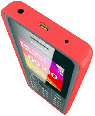 Мобильный телефон Nokia 107 Dual (Red) - вид сверху