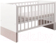 Детская кровать-трансформер Polini Kids Classic 140x70 (белый снег/макиато) - 