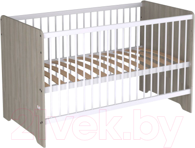Детская кровать-трансформер Polini Kids Simple Nordic 140x70 (вязь)