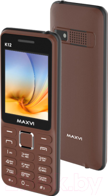 Изображение товара Мобильный телефон Maxvi K12 (коричневый)