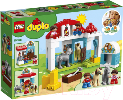 Конструктор Lego Duplo Town Конюшня на ферме 10868