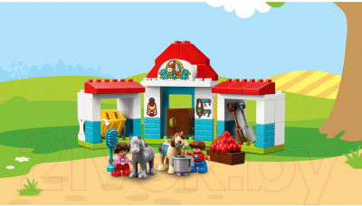 Конструктор Lego Duplo Town Конюшня на ферме 10868