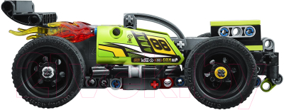 Конструктор инерционный Lego Technic Зеленый гоночный автомобиль 42072