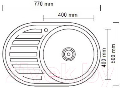 Мойка кухонная Ledeme L87750-6R