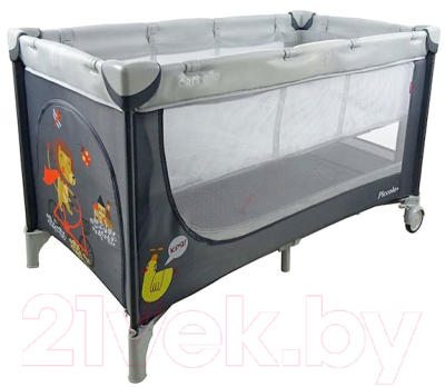 Кровать-манеж Carrello Piccolo CRL-9201 (Grey)