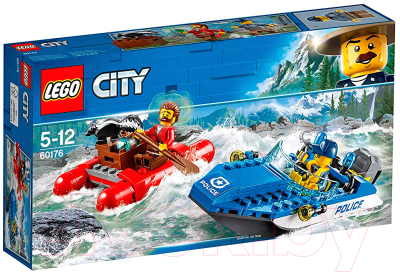 Конструктор Lego City Police Погоня по горной реке 60176