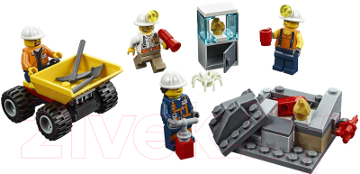 Конструктор Lego City Mining Бригада шахтеров 60184