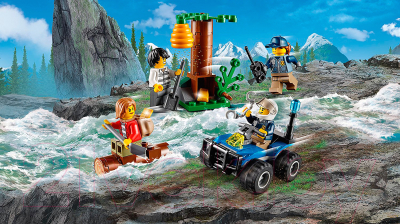 Конструктор Lego City Police Убежище в горах 60171
