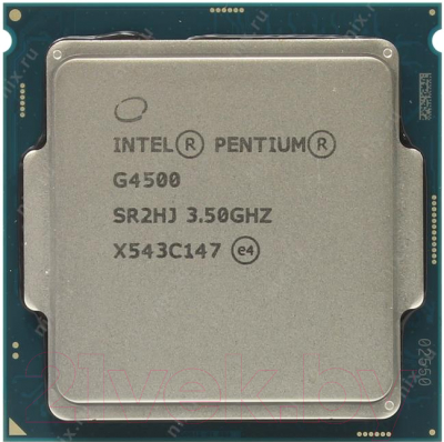 Процессор Intel Pentium G4500 Box / BX80662G4500SR2HJ