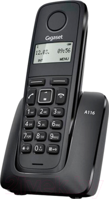 Беспроводной телефон Gigaset A116 (черный)