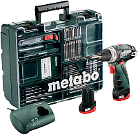 Профессиональная дрель-шуруповерт Metabo PowerMaxx BS Basic Set (600080880) - 
