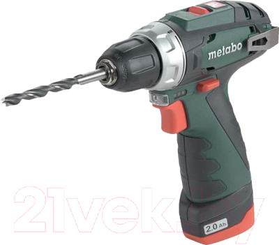 Профессиональная дрель-шуруповерт Metabo PowerMaxx BS Basic Set (600080880)