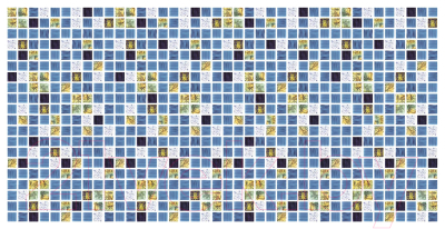 Панель ПВХ Grace Мозаика Атлантида (955x480x3.5мм)