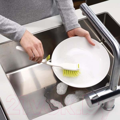 Щетка для мытья посуды Joseph Joseph Edge Dish Brush 85025 (зеленый)