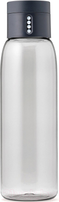Бутылка для воды Joseph Joseph Dot Hydration-Tracking 81053 (серый)