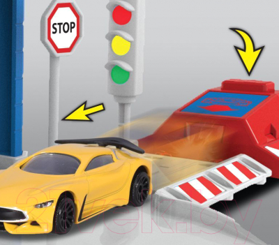 Паркинг игрушечный Dickie Majorette Creatix Gran Turismo с машинкой / 212050002
