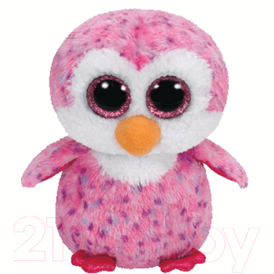 Мягкая игрушка TY Beanie Boo's. Пингвин Glider / 36177 (розовый)