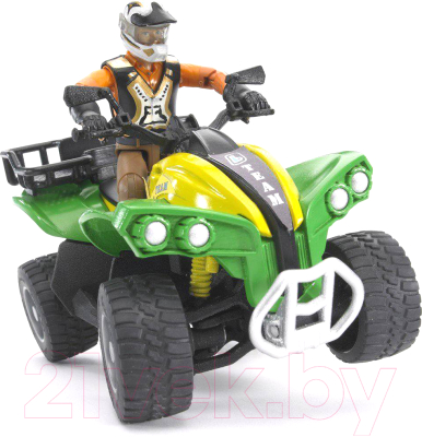 Квадроцикл игрушечный Bruder Квадроцикл с гонщиком / 63000