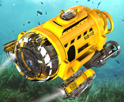 Радиоуправляемая игрушка Silverlit Подводная лодка / 82418 (с камерой)