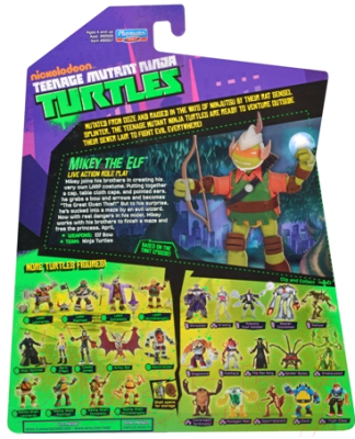 Фигурка коллекционная TMNT Черепашки-ниндзя. Эльф Майки 90500/90557