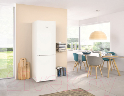 Холодильник с морозильником Miele KFN28032 D ws