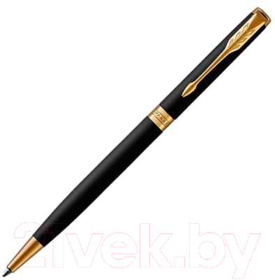 Ручка шариковая имиджевая Parker Sonnet Slim Matte Black GT 1931520