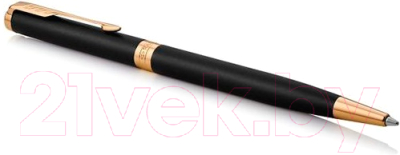 Ручка шариковая имиджевая Parker Sonnet Slim Matte Black GT 1931520