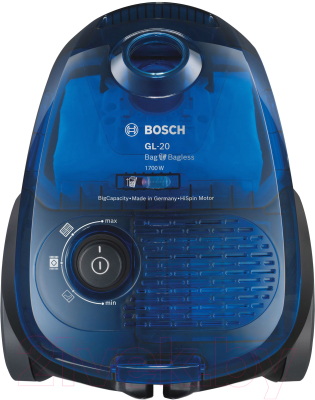 Пылесос Bosch BGN21702 (синий)