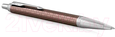 Ручка шариковая имиджевая Parker IM Premium Brown CT 1931679