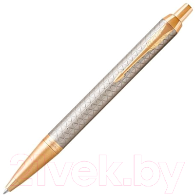 

Ручка шариковая имиджевая Parker, IM Premium Warm Silver Grey GT 1931687