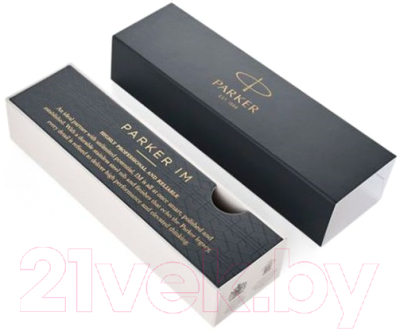 Ручка шариковая имиджевая Parker IM Premium Warm Silver Grey GT 1931687