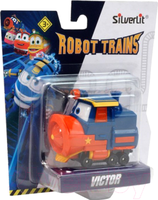 Элемент железной дороги Silverlit Robot Trains Паровозик Виктор / 80159