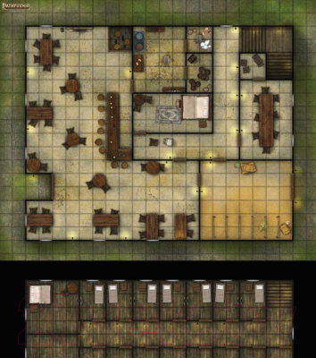 Изображение товара Игровое поле для настольной игры Мир Хобби Pathfinder. Таверна