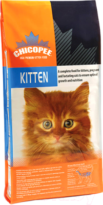 Сухой корм для кошек Chicopee Kitten (15кг)