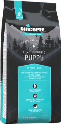 Сухой корм для собак Chicopee HNL Puppy Lamb & Potato (12кг)