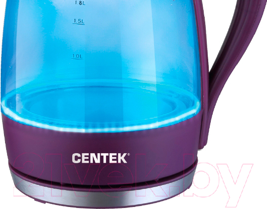 Электрочайник Centek CT-0042 (фиолетовый)