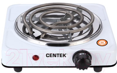 Электрическая настольная плита Centek CT-1508 (белый)
