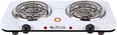 Электрическая настольная плита Centek CT-1509 (белый)