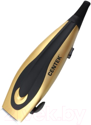 Машинка для стрижки волос Centek CT-2114 (черный/золото)